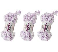 Alize Puffy Loop Yarn More Yarn Lot of 3skn 450,8 g 38 Yds 100% Micropolyester No Needles No Hooks Soft Yarn Blanket Velvet Yarn Easy Knitting Yarn (6291)