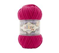 Alize Velluto 100% MicroPolyester Baby Blanket Garn Lot of 5 skn 340 m 500 Gramm, Garngewicht: Super Bulky (Begonville 798)