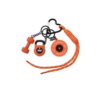 Alksubbm Athletic Styles Holder Premium-PVC-Konstruktion, trendiger Taschenanhänger für Sportausrüstung, wasserdichter PVC-Schlüsselanhänger, D, One size