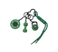 Alksubbm Athletic Styles Holder Premium-PVC-Konstruktion, trendiger Taschenanhänger für Sportausrüstung, wasserdichter PVC-Schlüsselanhänger, B, One size