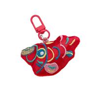 Alksubbm Plüsch-Anhänger, symbolisiert Reichtum und Glück für das chinesische Neujahr, festliche Dekoration, Autozubehör, Ornament, Festival-Schlüsselanhänger, C, One size