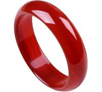 Alkxoiy Armreif aus natürlicher Jade, für Damen, echte Eisarten, transparentes China-Jade-Armband, 54,0 mm