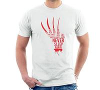 All+Every A Nightmare On Elm Street Freddy Krueger Never Sleep Again Men's T-Shirt