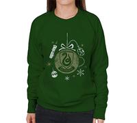All+Every Harry Potter Christmas Slytherin Bauble Women's Sweatshirt