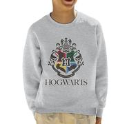 All+Every Harry Potter Hogwarts All Houses Crest Kid's Sweatshirt