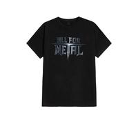 All For Metal - Legends Logo - T-Shirt - Schwarz - M - 100% Baumwolle Schwarz M