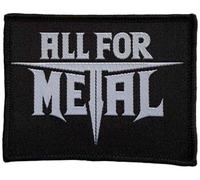 All For Metal Logo Patch