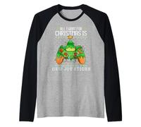 All I Want for Christmas is New Joy Sticks Videospiele Gamer Raglan