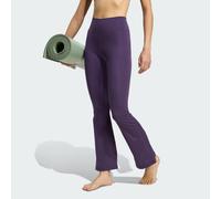 adidas All Me Essentials Flare Leggings Damen JW7666 - aurora plum/aurora plum L