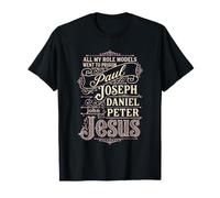 All My Role Models Went to Prison Christentity Jesus Retro T-Shirt