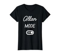 Allan-Modus: EIN Name Preisgünstiges Grafik-T-Shirt, Damen, Schwarz, XL