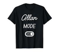 Allan-Modus: EIN Name Preisgünstiges Grafik-T-Shirt, Herren, Schwarz, XL