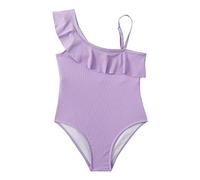Allbestop Mädchen Badeanzug Hawaiianischer Badeanzug Einteiler Kinder Wassersport Schwimmanzug Bademode Strandmode Bikinis Für Mädchen Baby Kids Sport Summer Beach Swimwear 11-12 Jahre