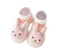 Allbestop rutschfeste Gummisohle Sockenschuhe Socken Baby Weihnachtssocken Kinder Baby Outdoor Winter Sockenschuhe Niedlicher Cartoon Lauflernschuhe Krabbelschuhe Baby Kleinkind Weicher Stricken