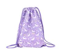 ALLC bunter Kinder Turnbeutel Einhorn Lila