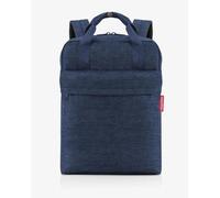 reisenthel allday backpack M twist navy - vielseitiger Rucksack für Alltag, Reisen, Einkaufen oder Arbeit - wasserabweisend, Handgepäck zugelassen