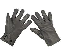 MFH Bundeswehr Lederhandschuhe grau / L