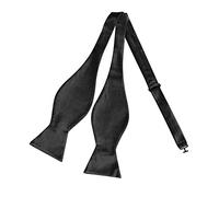 Allegra K Herren Einfarbig Selbstgebundene Formale Bowties Fliege Schwarz One Size