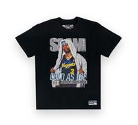 Allen Iverson Denver Nuggets Mitchell & Ness NBA Slam Cover T-Shirt Schwarz - S