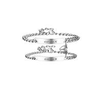 AllerPierce Partnerarmbänder Personalisiert Pärchen Armband für Damen Herren Magnetische Armband mit Gravur Couple Paar Armbänder Geschenke für Liebhaber Couple