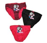 alles-meine.de GmbH 3 TLG. Slip/Unterhosen - Monster High - Größe 9 bis 10 Jahre - Gr. 140 bis 152-100% Baumwolle - für Kinder Pants Unterhose Slips Puppen Frankie Stein..