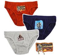 alles-meine.de GmbH 3 TLG. Slip/Unterhosen - Star Wars - Darth Vader/Stormtrooper - Größe 4 bis 5 Jahre - Gr. 110 bis 116-100% Baumwolle - Jungenslip/Unterwäsche - f..