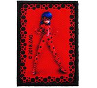 alles-meine.de GmbH 4 Stück Bügelbilder - Miracul. - Geschichten von Ladybug und Cat Noir - 7,3 cm * 5 cm - Aufnäher/Applikation/Aufbügler - gestickter Flicken - Bügelflick..