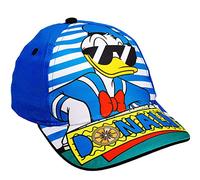alles-meine.de GmbH Basecap - - Mickey Mouse/Donald Duck - Größe 3 bis 12 Jahre - universal & verstellbar - 100% Baumwolle - für Mädchen & Jungen - Kinder - Mütze/Sommermütz..