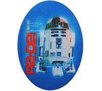 alles-meine.de GmbH Bügelbild - Star Wars R2 D2-8 cm * 11 cm/Aufnäher Applikation - The Clone Wars Starwars Flicken Roboter Patch