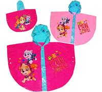 alles-meine.de GmbH Kinderponcho - Regenponcho/Regencape - Paw Patrool - Hunde - Skye & Everest - 3 bis 4 Jahre - Größe: 98-104 - wasserdicht + Winddicht + atmungsaktiv - mit..