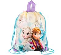 alles-meine.de GmbH Kleiner - Beutel/Tasche 31 cm - Lunchtasche/Sportbeutel - Turnbeutel - Schuhbeutel die Eiskönigin - Frozen - wasserdicht - wasserabweisend abwischbar ..