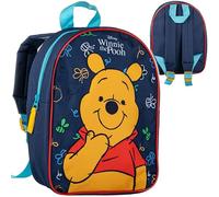 alles-meine.de GmbH Kleiner - Kinder Rucksack - Pooh Bär - Tasche - wasserfest & beschichtet - Kinderrucksack - 1 Fach - groß Kind - Jungen Mädchen - Kindergartentasche - z.B. fü..