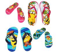 alles-meine.de GmbH Sandalen/Zehentrenner - Gr. 36/37 - " Minnion - Ich einfach unverbesserlich - Badeschuhe mit Profilsohle/rutschfeste Schuhe Schuh - für Kinder & Erwac..