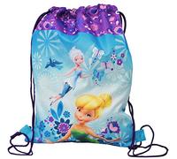 alles-meine.de GmbH Sportbeutel - Turnbeutel - Schuhbeutel__ Fairies - Tinkerbell - abwischbar & wasserabweisend - für Kinder - Schulbeutel Kindergarten - Mädchen/Sporttas..