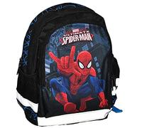 alles-meine.de GmbH Spyderman - großer Rucksack/Schulrucksack - Spyderman - für Kinder - mit 5 Fächern + Reflektor Kinderrucksack/mit Trinkflaschenhalterung - groß Kind Junge..