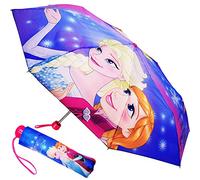 alles-meine.de GmbH Taschenschirm/Kinderschirm - die Eiskönigin - Frozen - inkl. Name - ø 92 cm - großer Regenschirm/Erwachsenenschirm - für Jungen/Mädchen/Frauen/M..