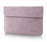 Allinside 13 Zoll Laptophülle für MacBook Neo A3404, Air 13 & Pro 13 | Matte PU-Leder Laptoptasche für MacBook Neo, Air 13" 2018-2026 & Pro 13" 2016-2022, schlank und wasserfest, Lila