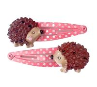 alloneslife Haarspange mit Cartoon-Tiermotiv für Schulmädchen und Teenager, rutschfeste Designs, Seitenclip, ideal für verschiedene Frisuren jeden Alters, 7 Stück
