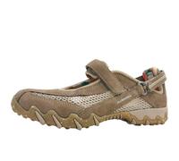 Allrounder by Mephisto NIRO Tabacco/Lamb (Hellbraun) - Slipper - Damenschuhe Bequeme Ballerina/Slipper, Braun, Leder/Textil (mesh), Gr. 40,5 EU