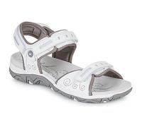 Allrounder Damensandalen LAGOONA S.LEATHER 30/MESH 60 Knöchelriemchen Weiß/Warmgrau Größe 41