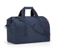 Reisenthel Reisetasche 30 Liter ALLROUNDER L TWIST NAVY, 48 x 39 cm - Blau - Polyester - wasserabweisend - abnehmbarer Schultergurt