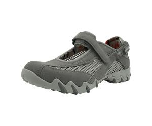 Allrounder Niro Ciment/Nimbus Cloud (Grau) - Slipper - Damenschuhe Slipper / Trotteur, Grau, leder/textil (mesh) für Damen, grau, Größe 42 ½ EU / 8,5 UK