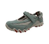Allrounder Niro Giada/Nimbus Cloud (Jade) (blau) - Slipper - Damenschuhe Slipper / Trotteur, Blau, leder/textil (mesh) für Damen, türkis, Größe 39 EU / 5,5 UK