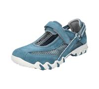 Allrounder Niro Jeans (Blau) - Slipper - Damenschuhe Slipper / Trotteur, Blau, leder/textil (mesh) für Damen, blau, Größe 37 ½ EU / 4,5 UK