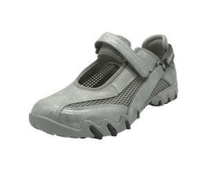 Allrounder NIRO METALIC 68/O.MESH 61 BLANC DE BL/NI für Damen, weiß, Größe 42 EU / 8 UK