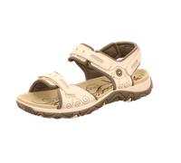 Allrounder Damensandalen Lagoona S.Leather/Mesh Knöchelriemchen Weiß/Warm Grey Gr. 38