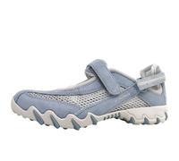 Allrounder Sneaker NIRO 91/06, Velourleder mit offenem Mesh, Hellblau, Fußbett zum Wechseln Blau Gr. 41