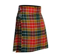Allsafe Traders Herren-Kilt mit schottischem Schottenkaro, 4,5 m, Highland-Hochzeitskilt, Buchanan Ancient, 32