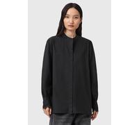 AllSaints Ethel Lace Shirt Black Größe: 10 | Business hemden Outlet | Damen | Schwarz