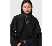 AllSaints Indy Skinny Scarf Black/red Größe: OS | Schals Outlet | Damen | Schwarz